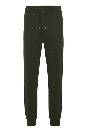 SOLID   PANTALONE TUTA SDLENZ VERDE IN COTONE